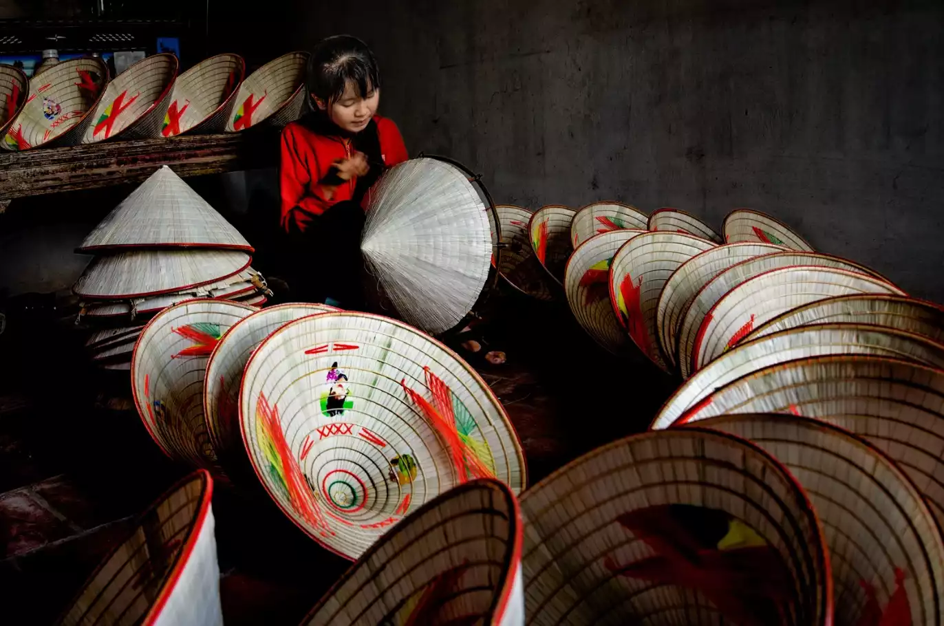 Làng nghề nón lá Sai Nga
